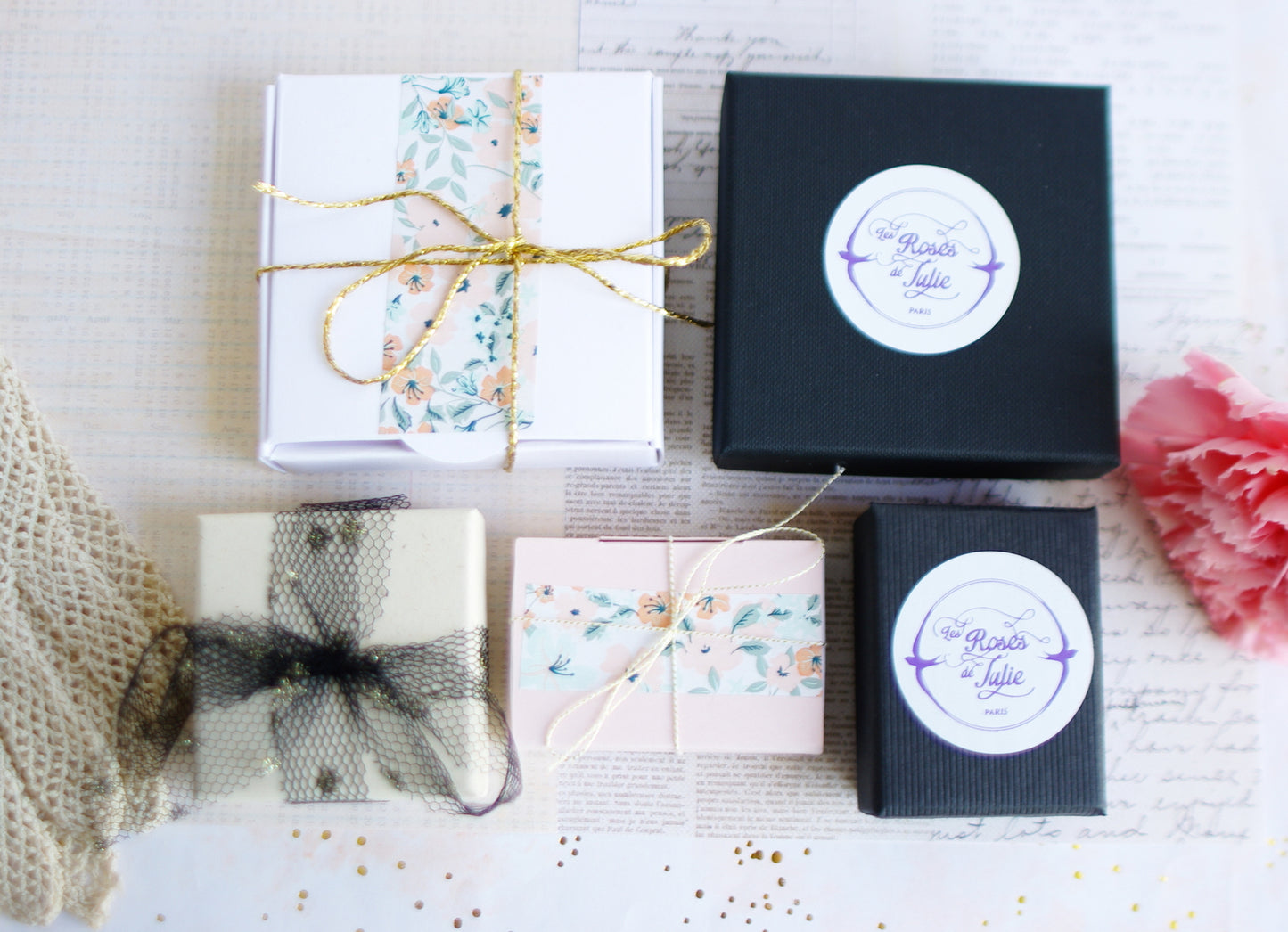 bague fleur réglable