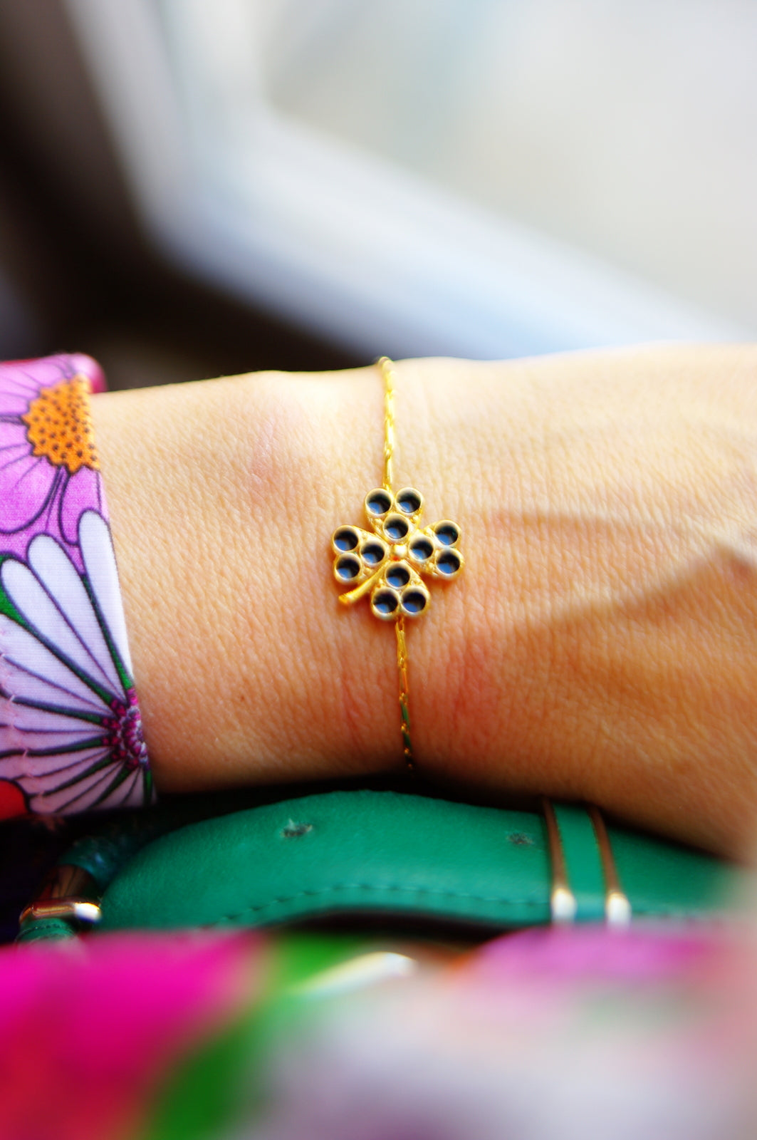 bracelet porte bonheur