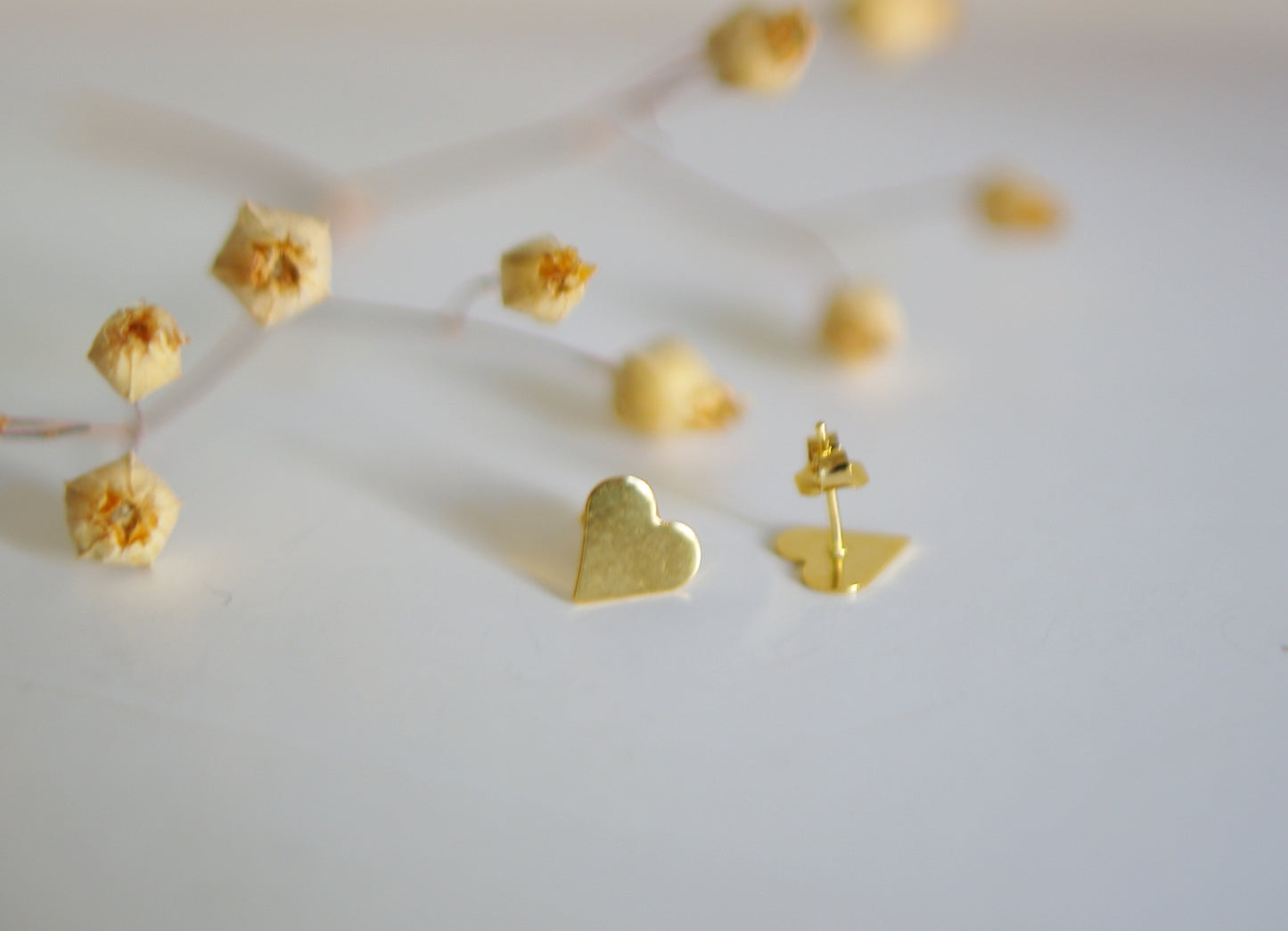 boucles d'oreilles coeurs