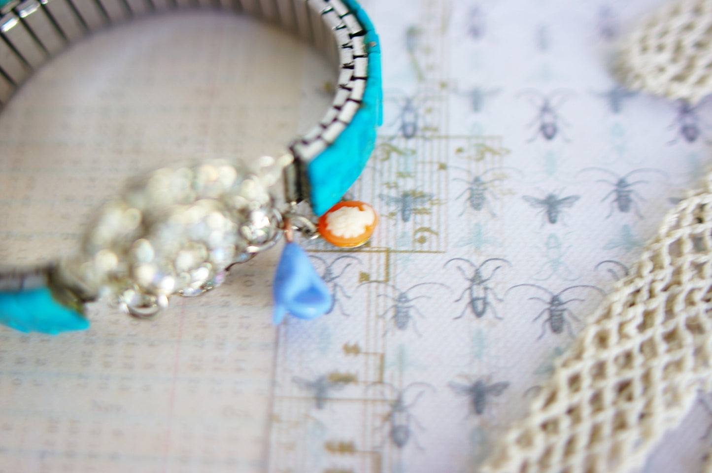 bracelet turquoise vintage