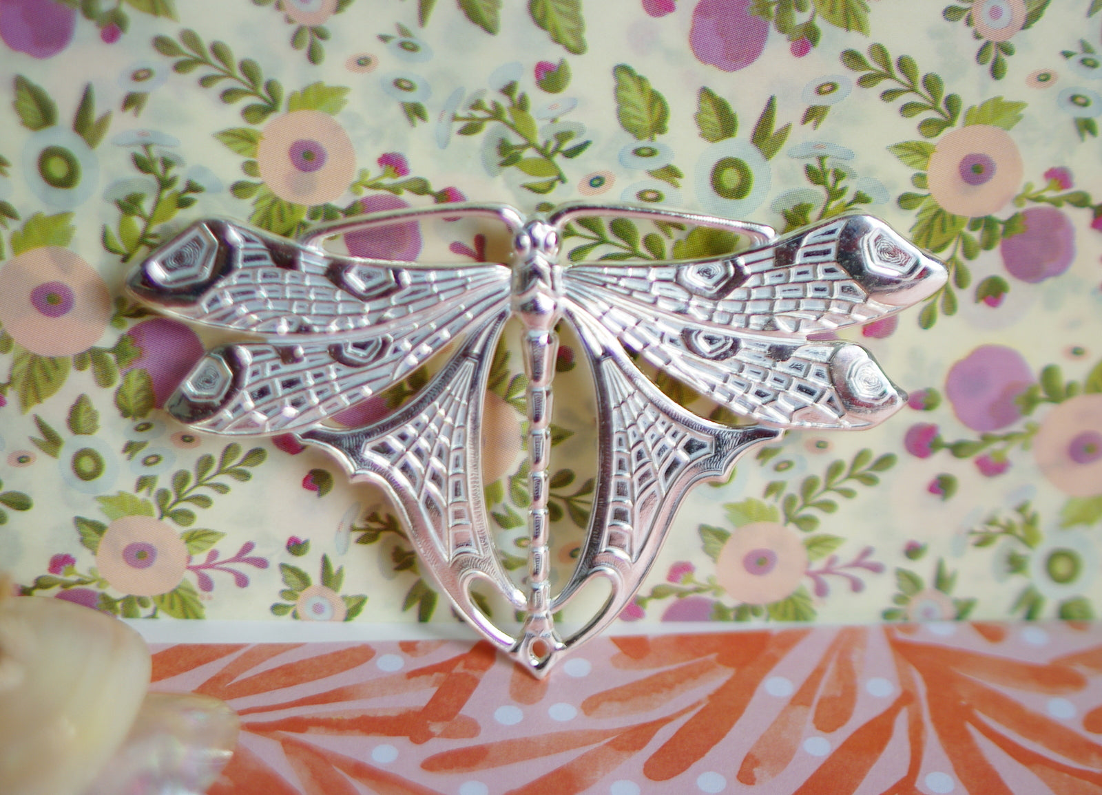 Broche Art déco en Argent 925 et Zirconium Broche Art déco en Argent 925 et Zirconium