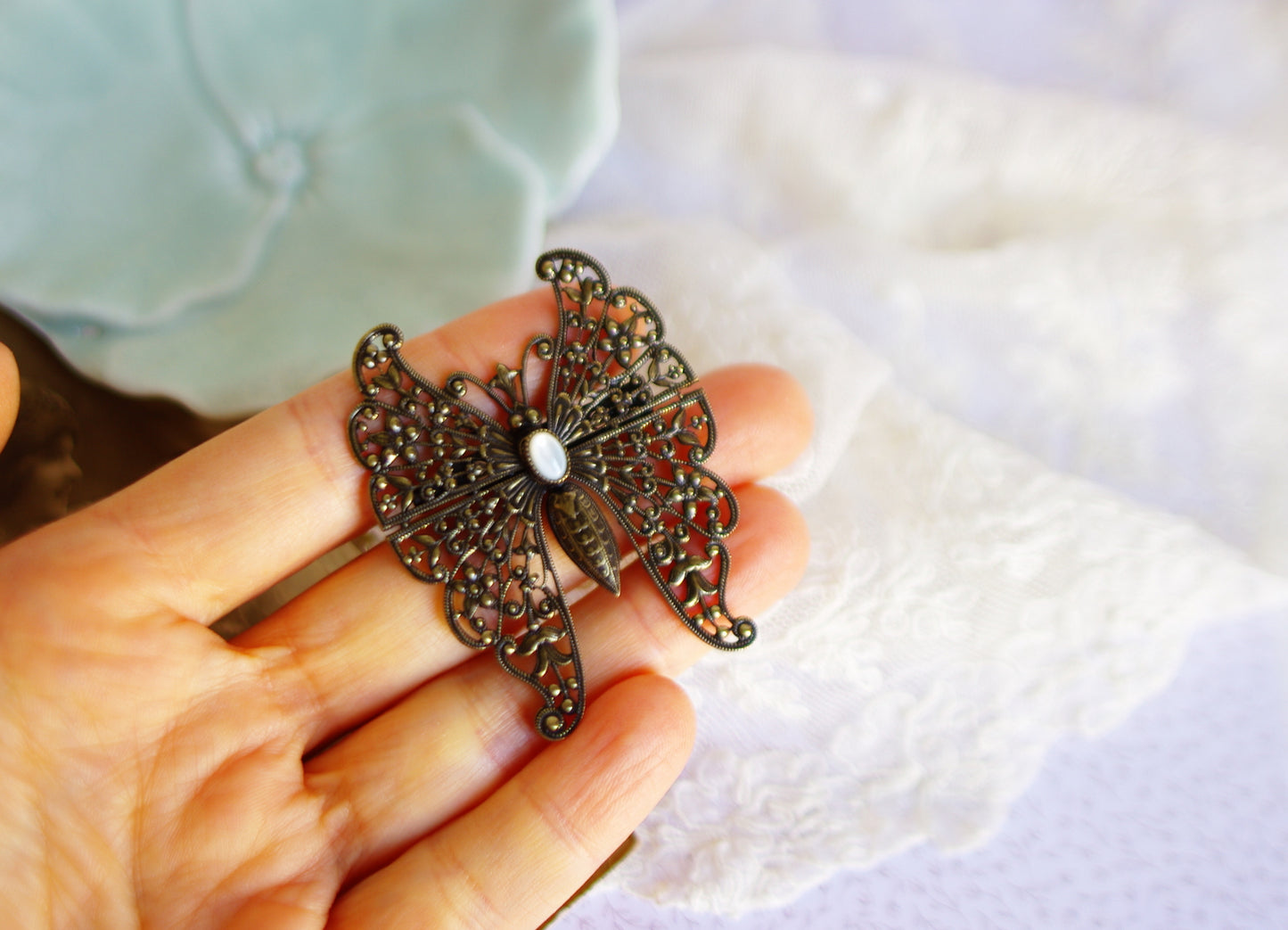 broche papillon