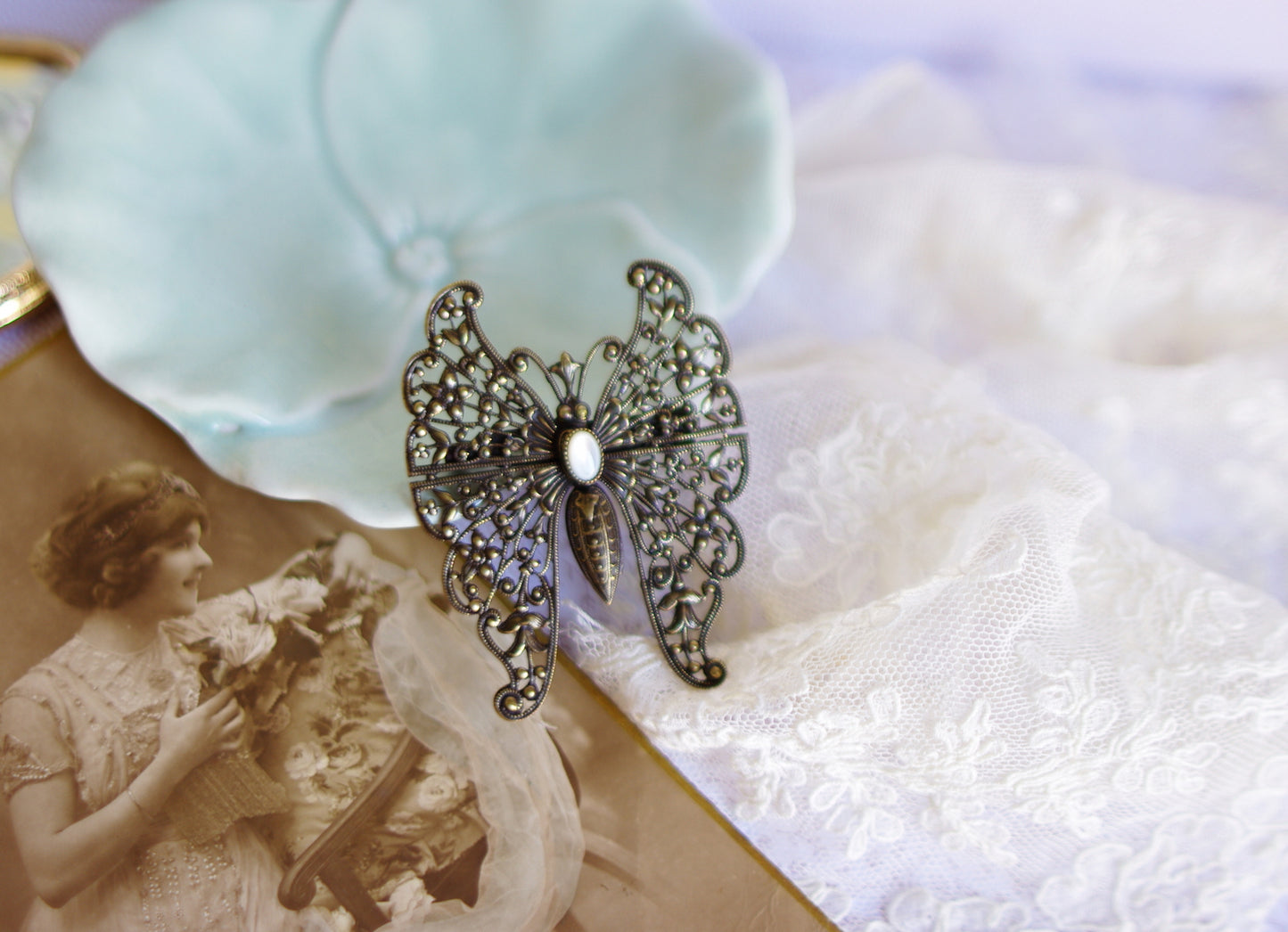 broche papillon