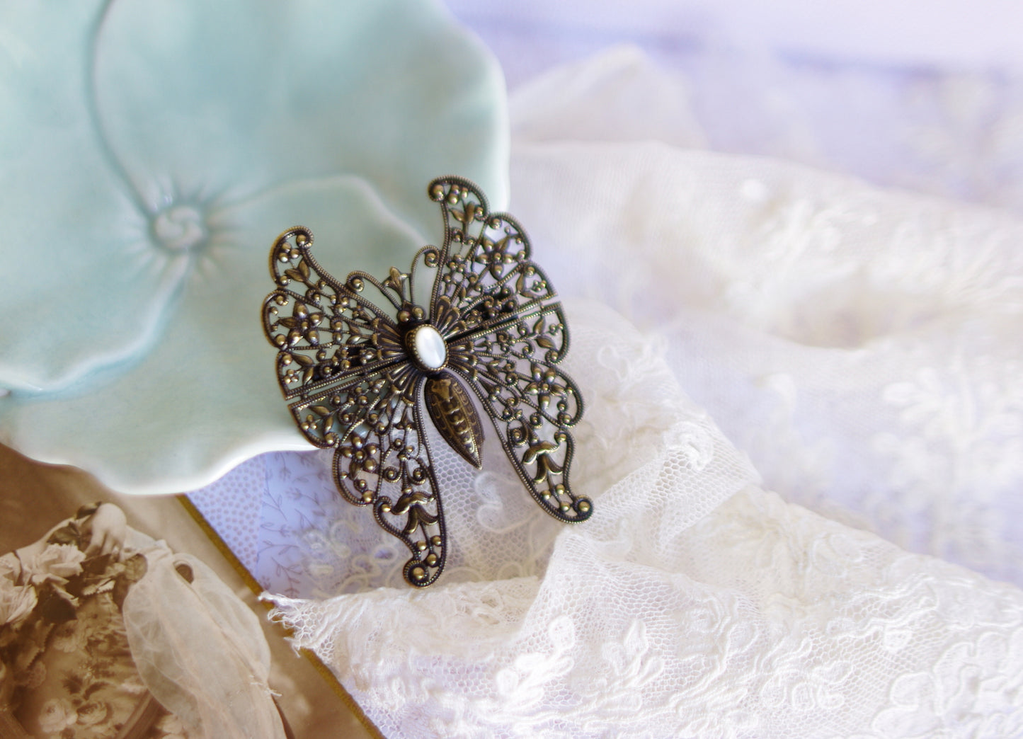 broche papillon