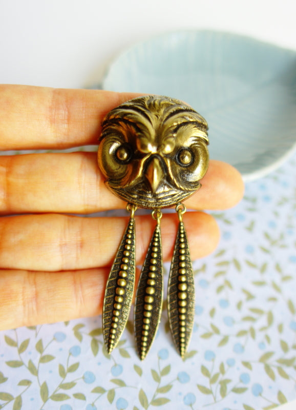 broche hibou