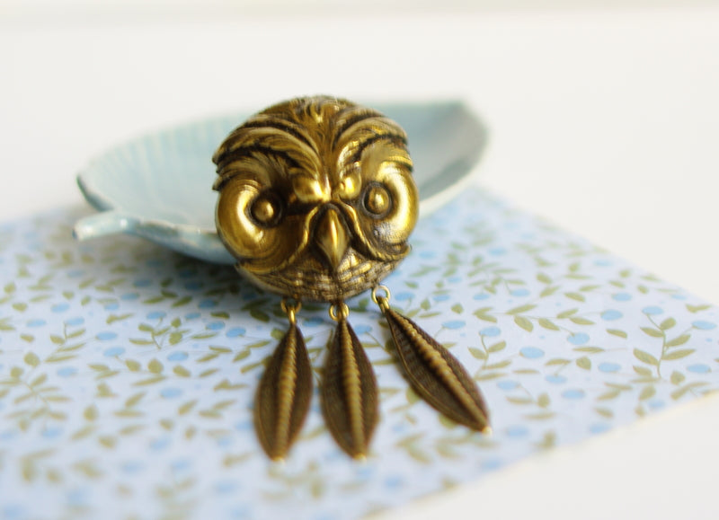 broche hibou