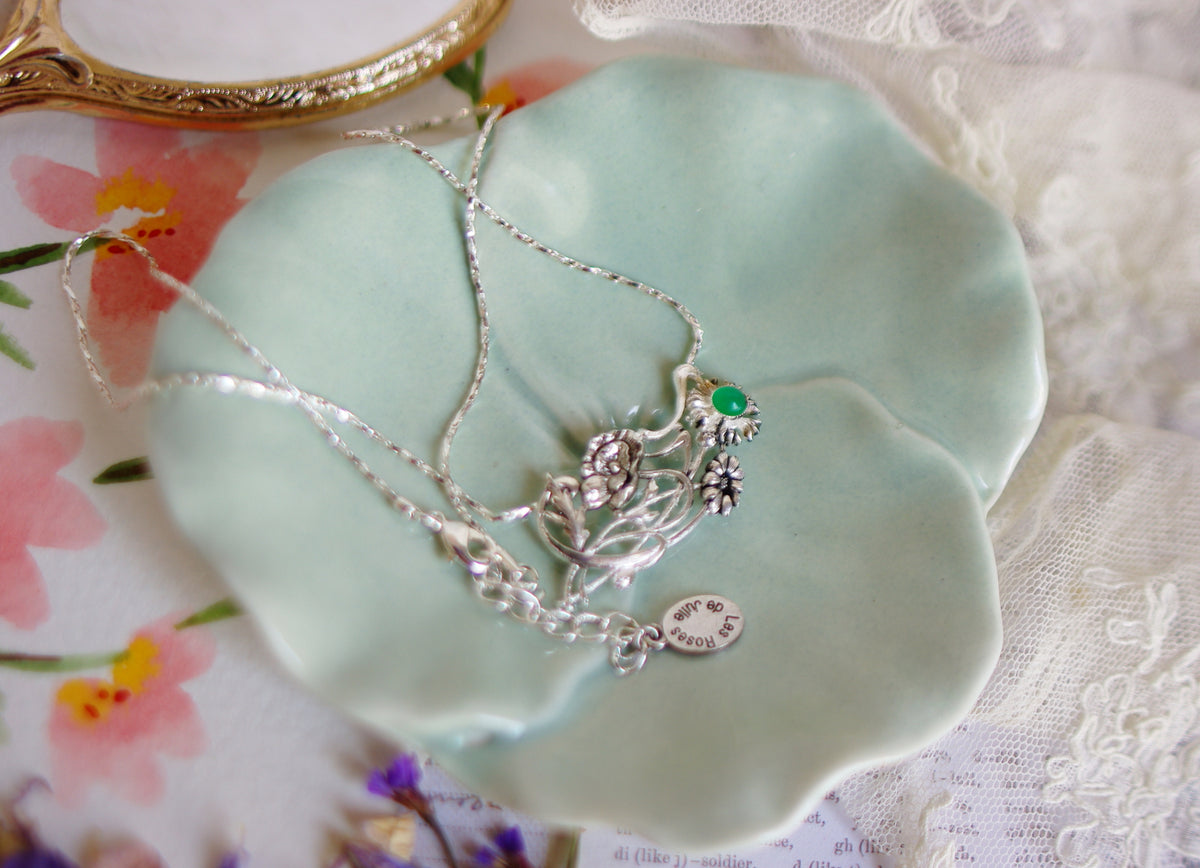 pendentif fleur