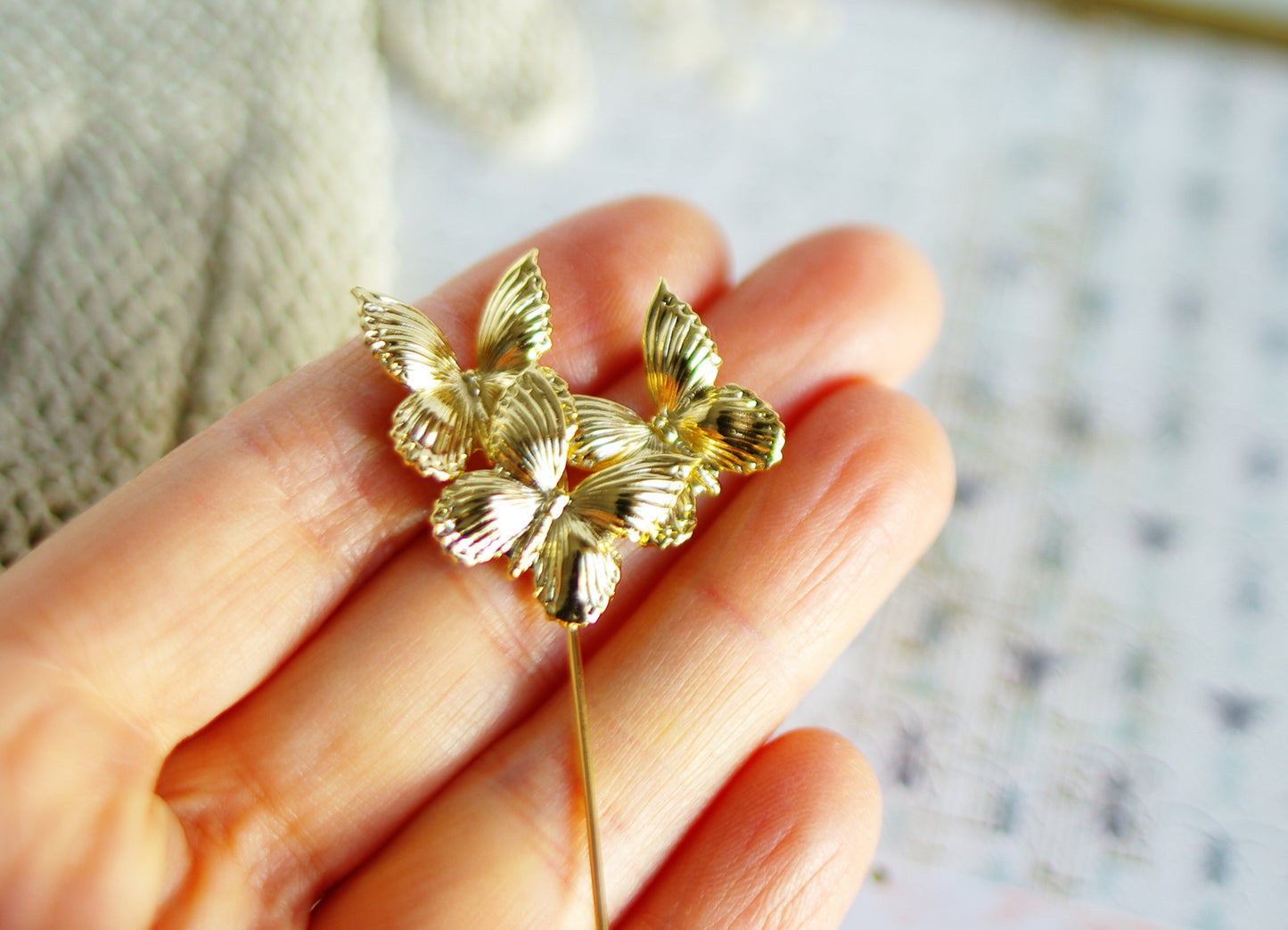 fibule papillons
