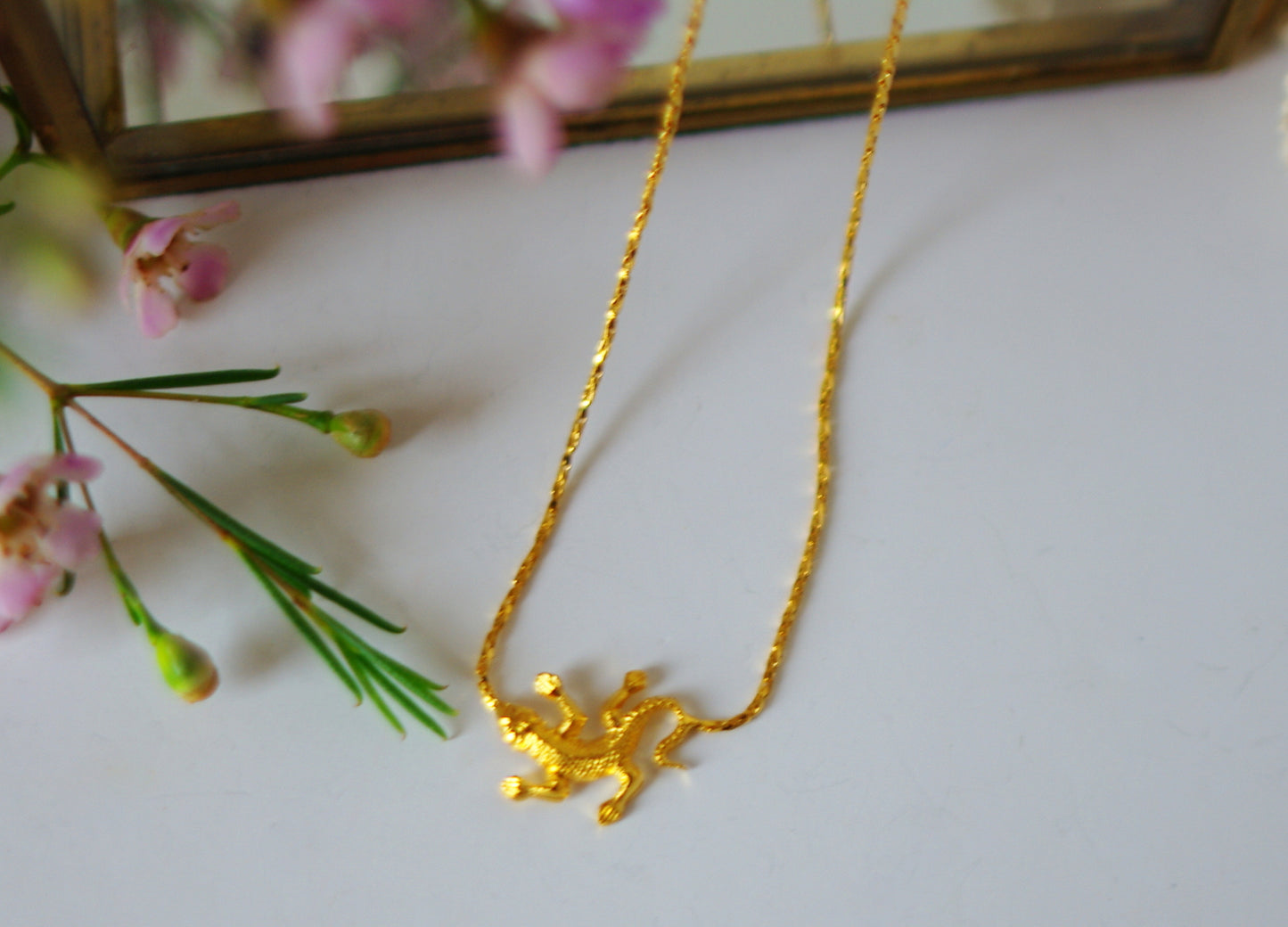 pendentif gecko