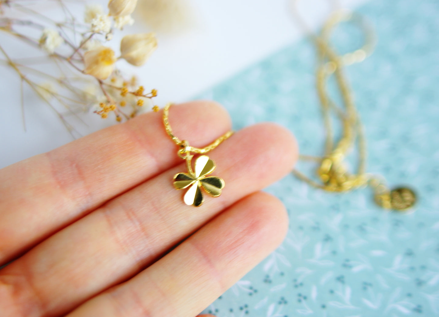pendentif trèfle