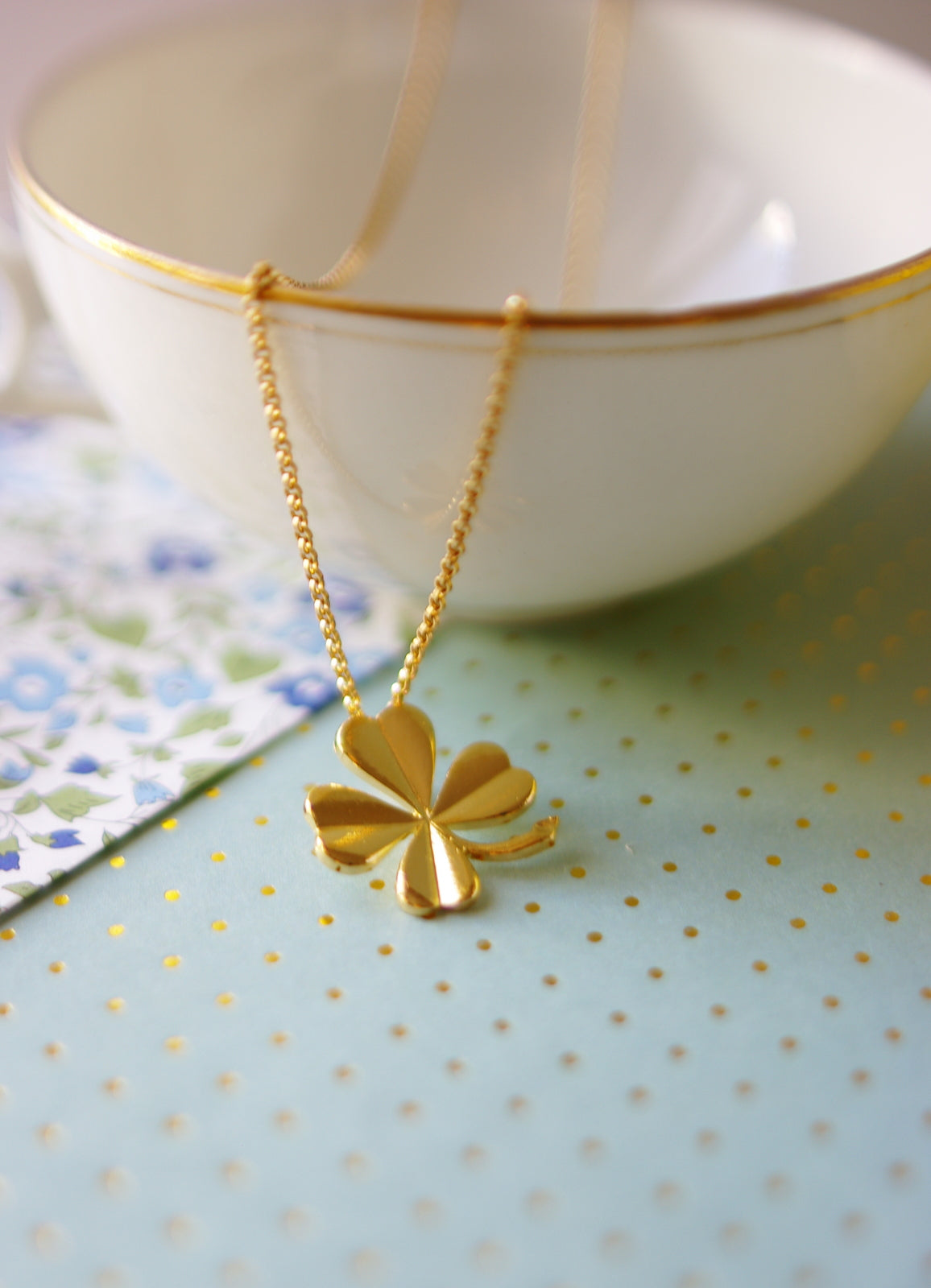 pendentif trèfle