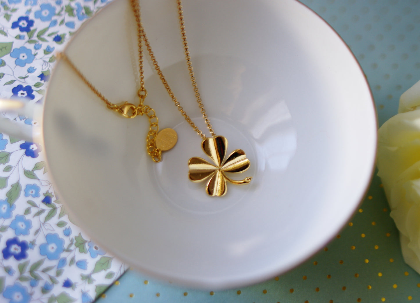 pendentif trèfle
