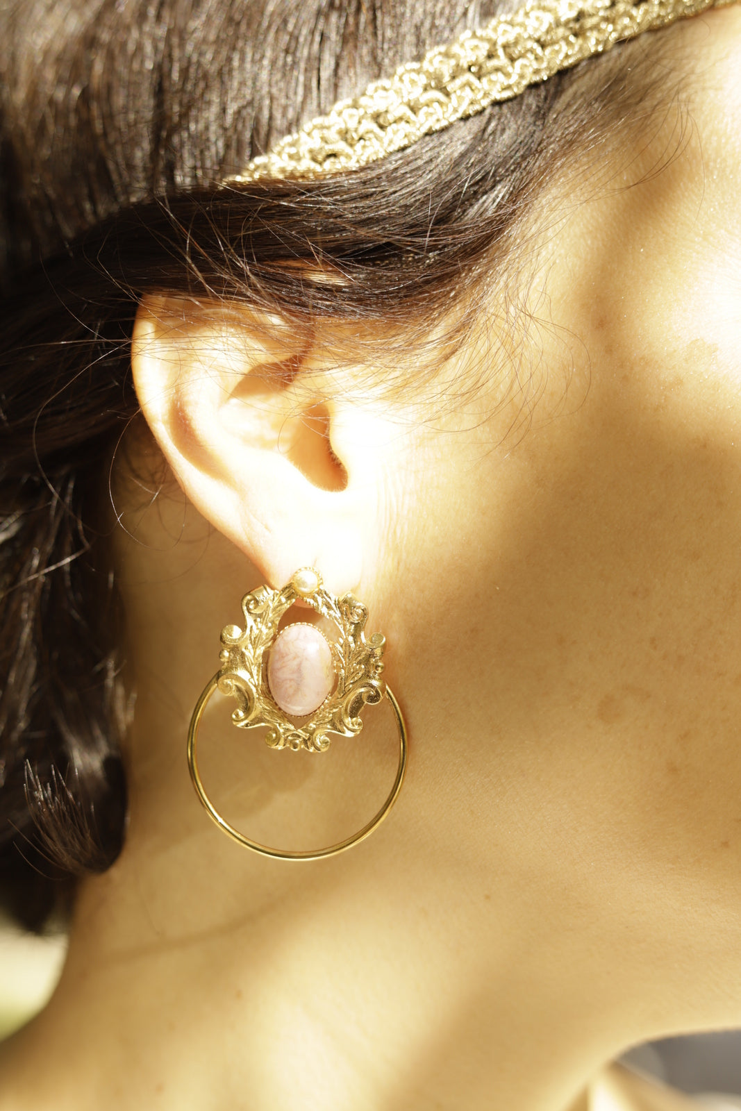 boucles d'oreilles Rosa