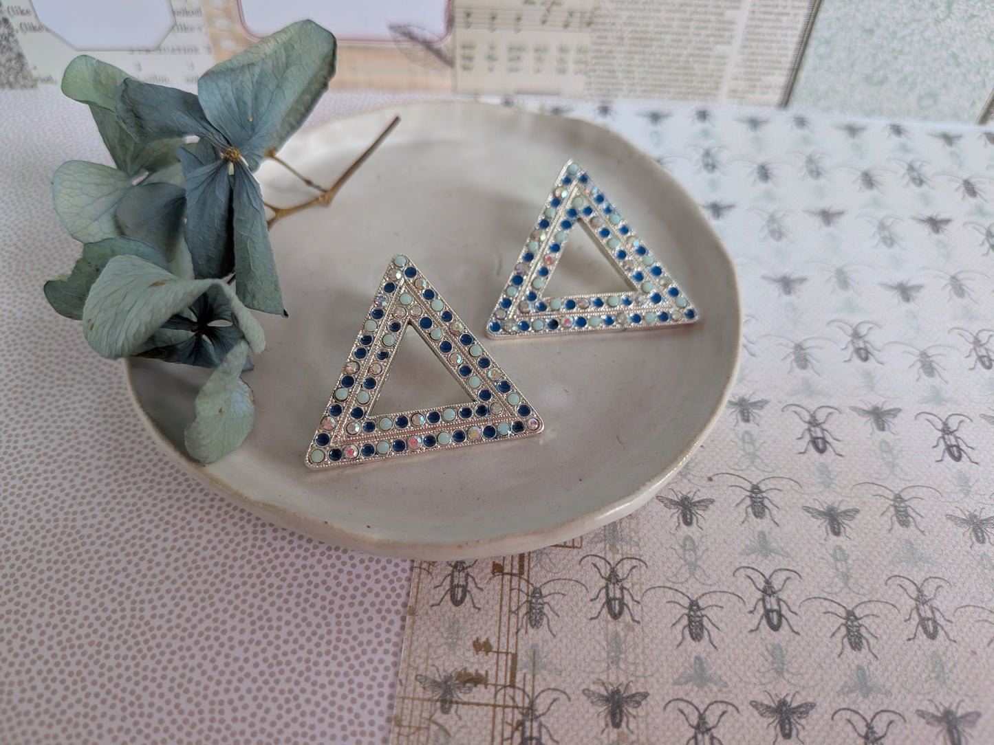 Boucles d’oreilles Triangles