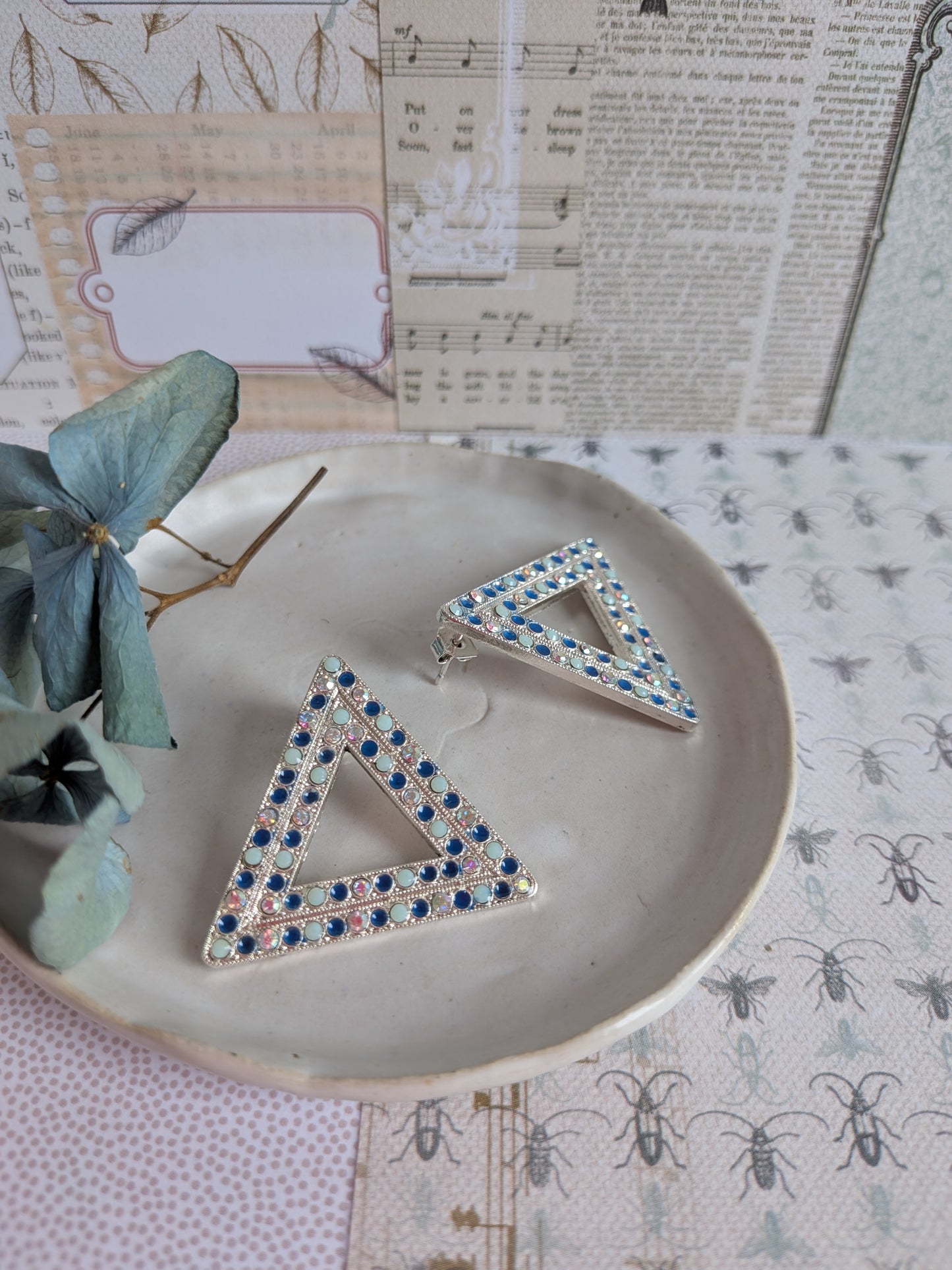 Boucles d’oreilles Triangles
