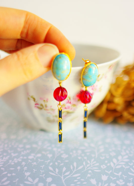 boucles d'oreilles Marius