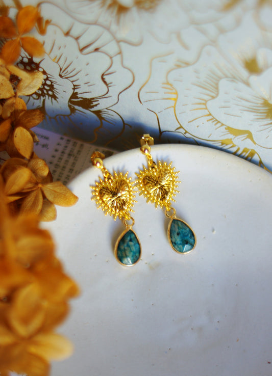 boucles d'oreilles cœurs