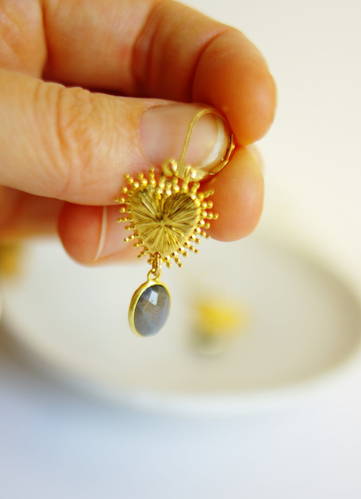 boucles d'oreilles coeurs