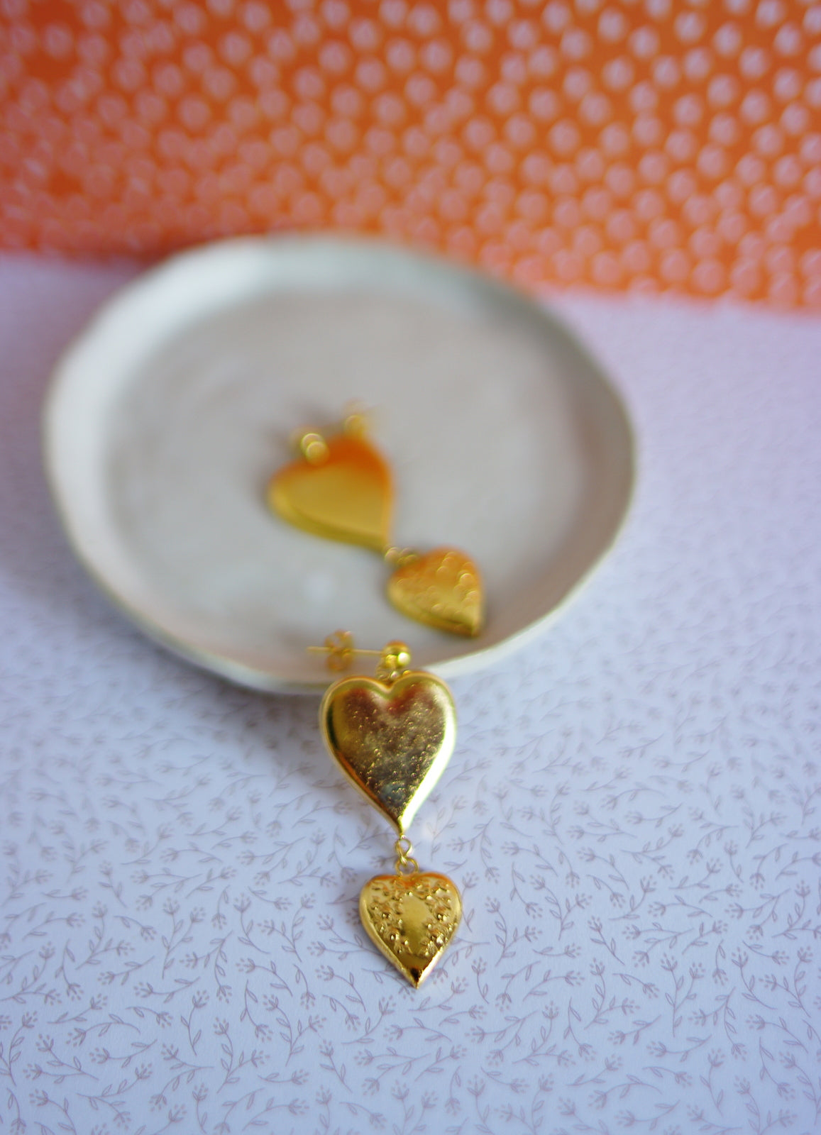 Boucles d’oreilles Cœur Romance