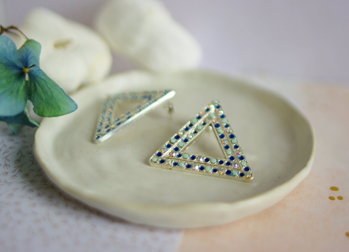 Boucles d’oreilles Triangles