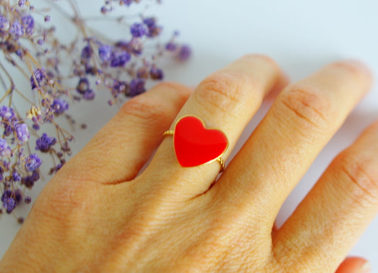 bague coeur