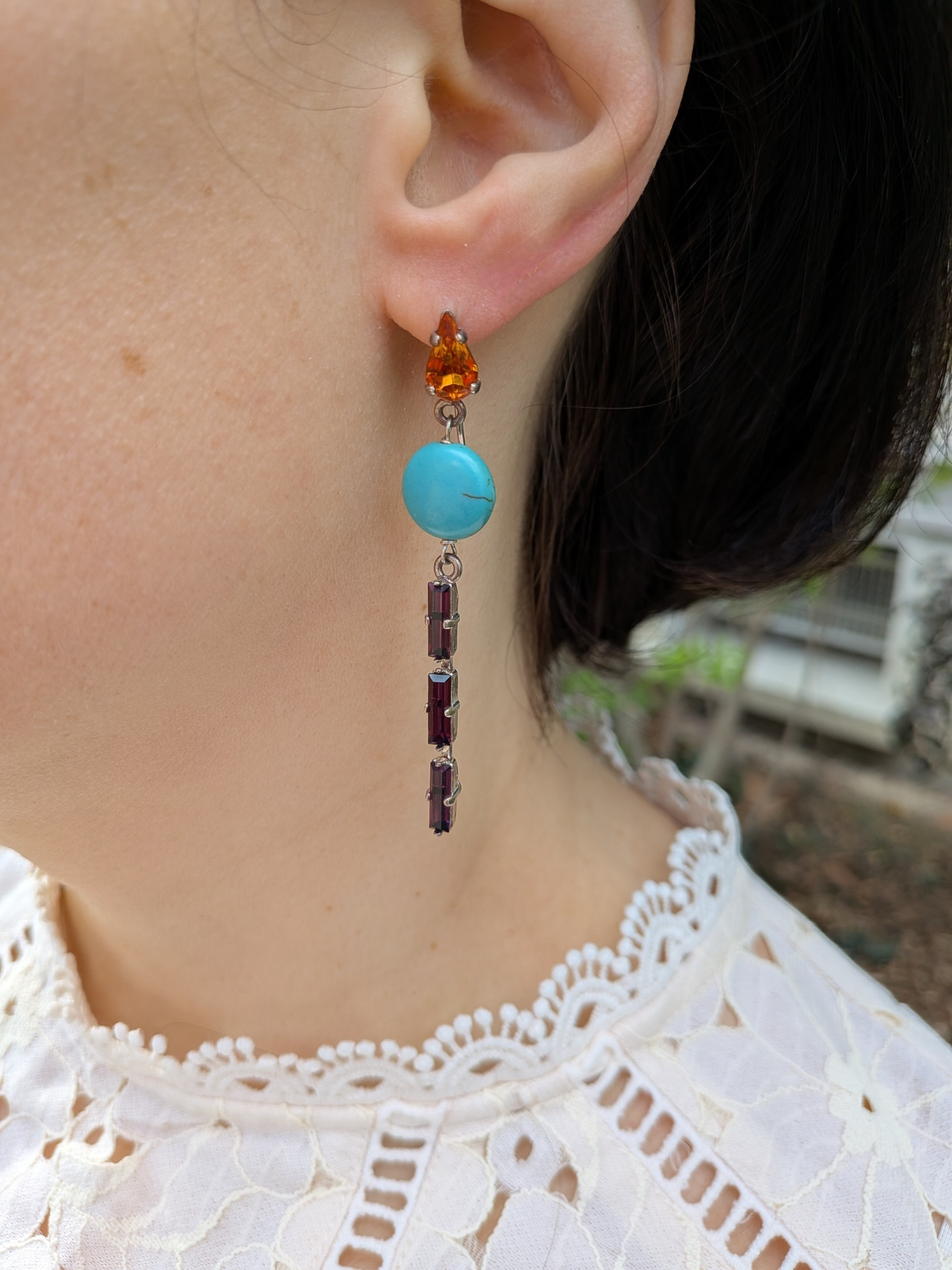 Boucles d’oreilles Lagon