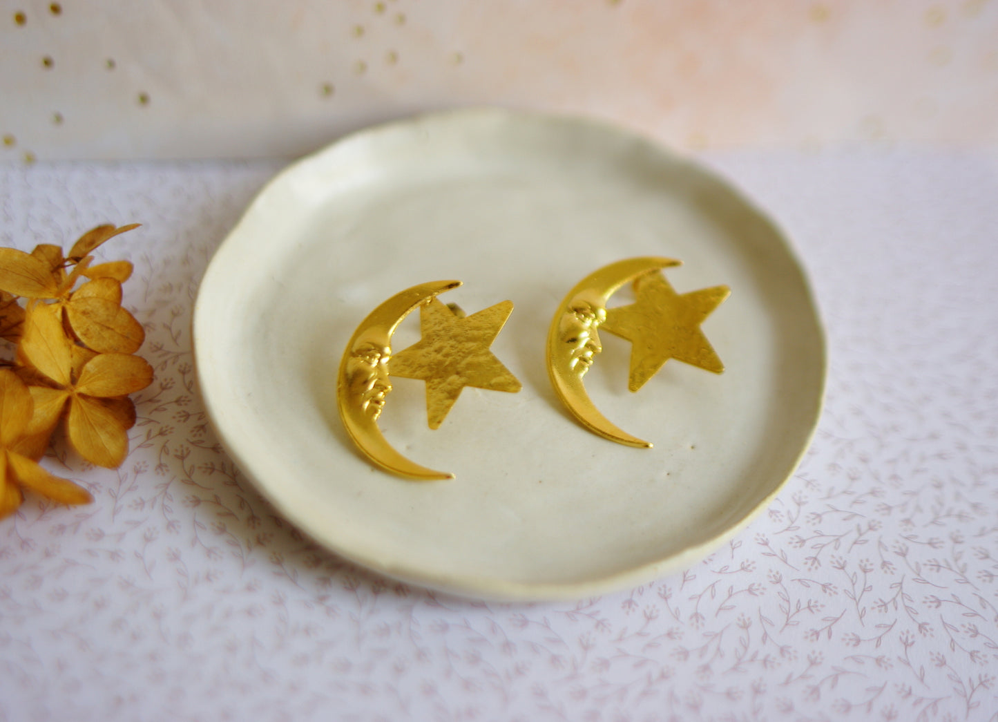 Boucles d’oreilles Lunaire