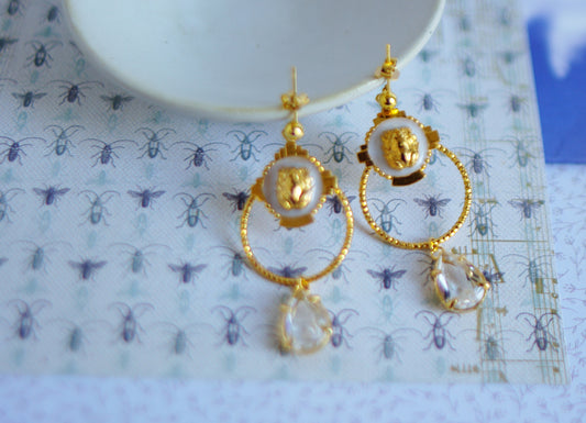 Boucles d’oreilles Rainette