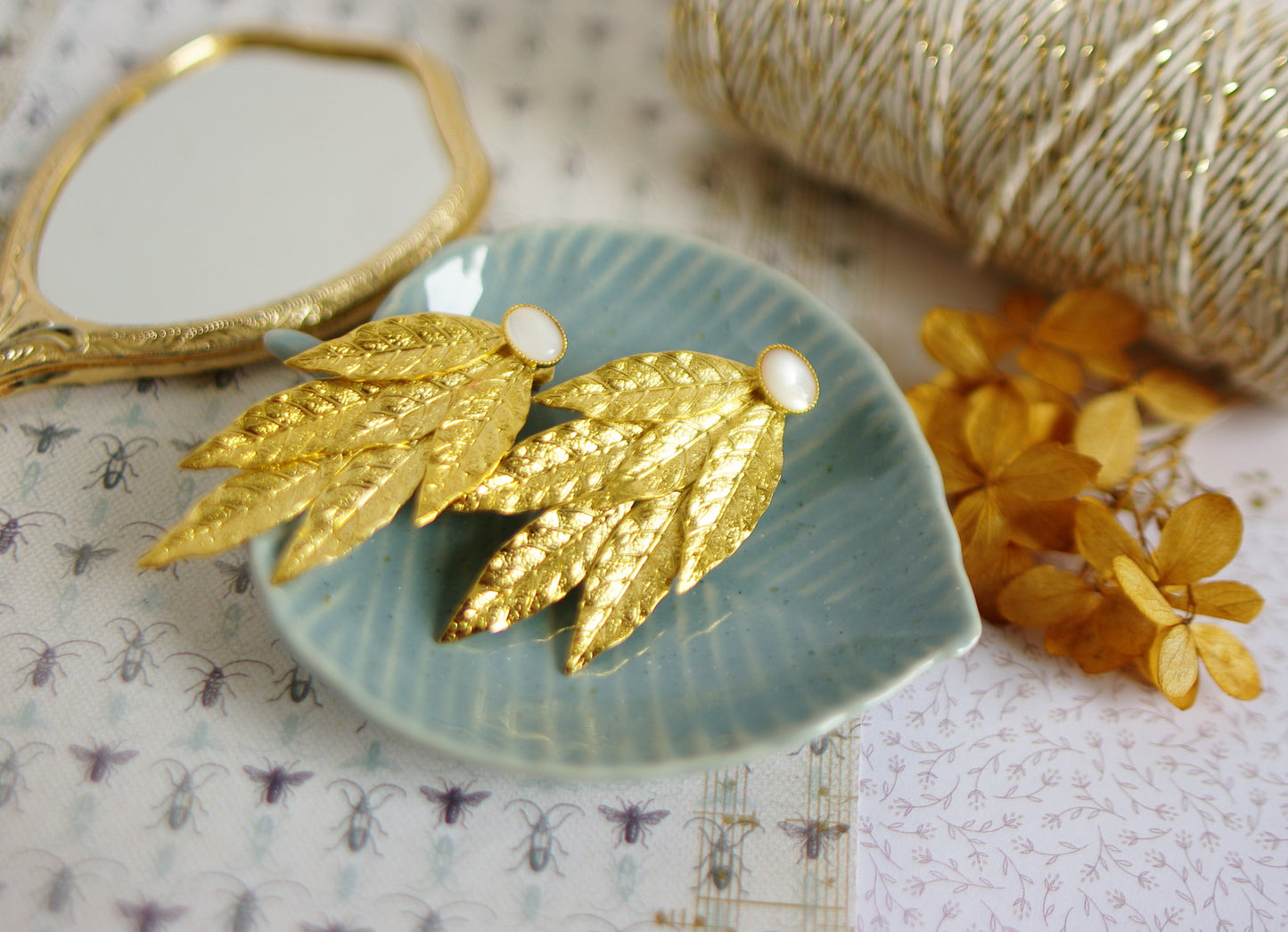 Boucles d'oreilles Rosalie