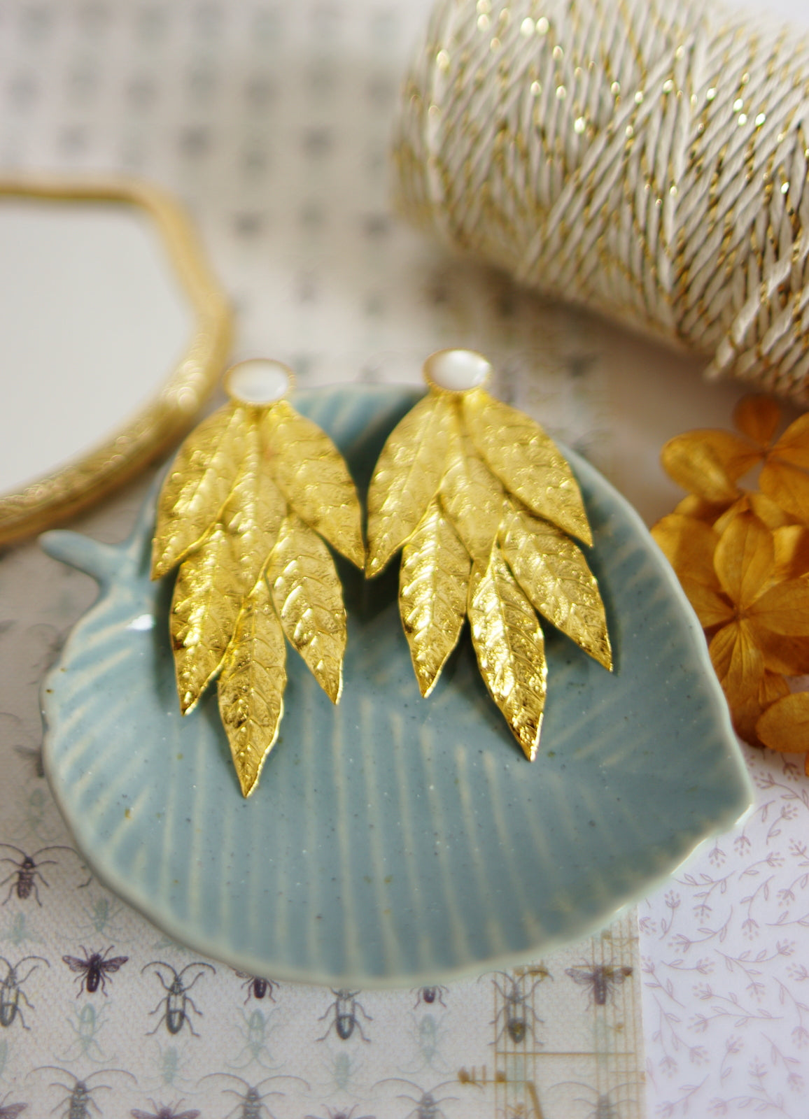 Boucles d'oreilles Rosalie