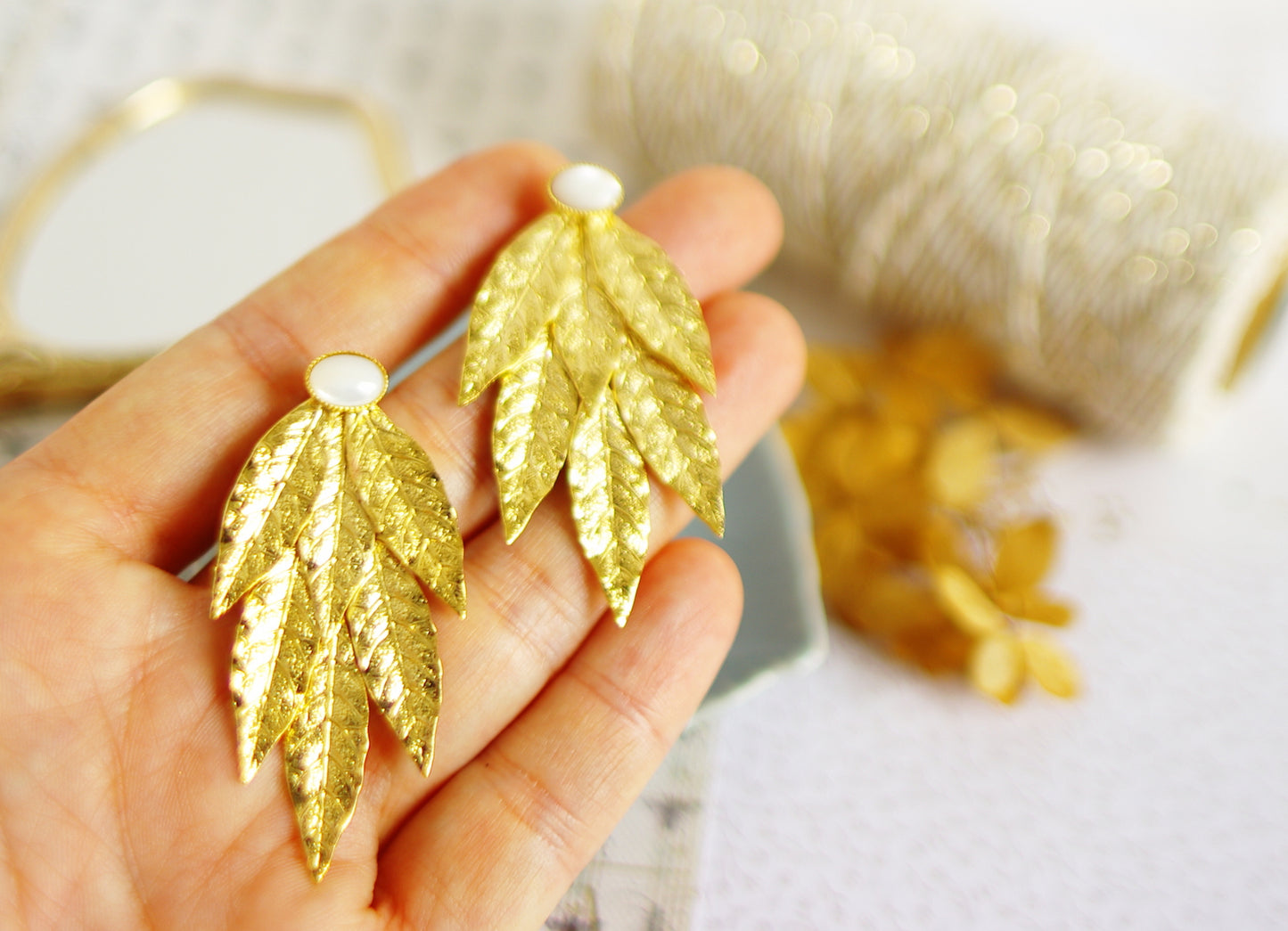 Boucles d'oreilles Rosalie