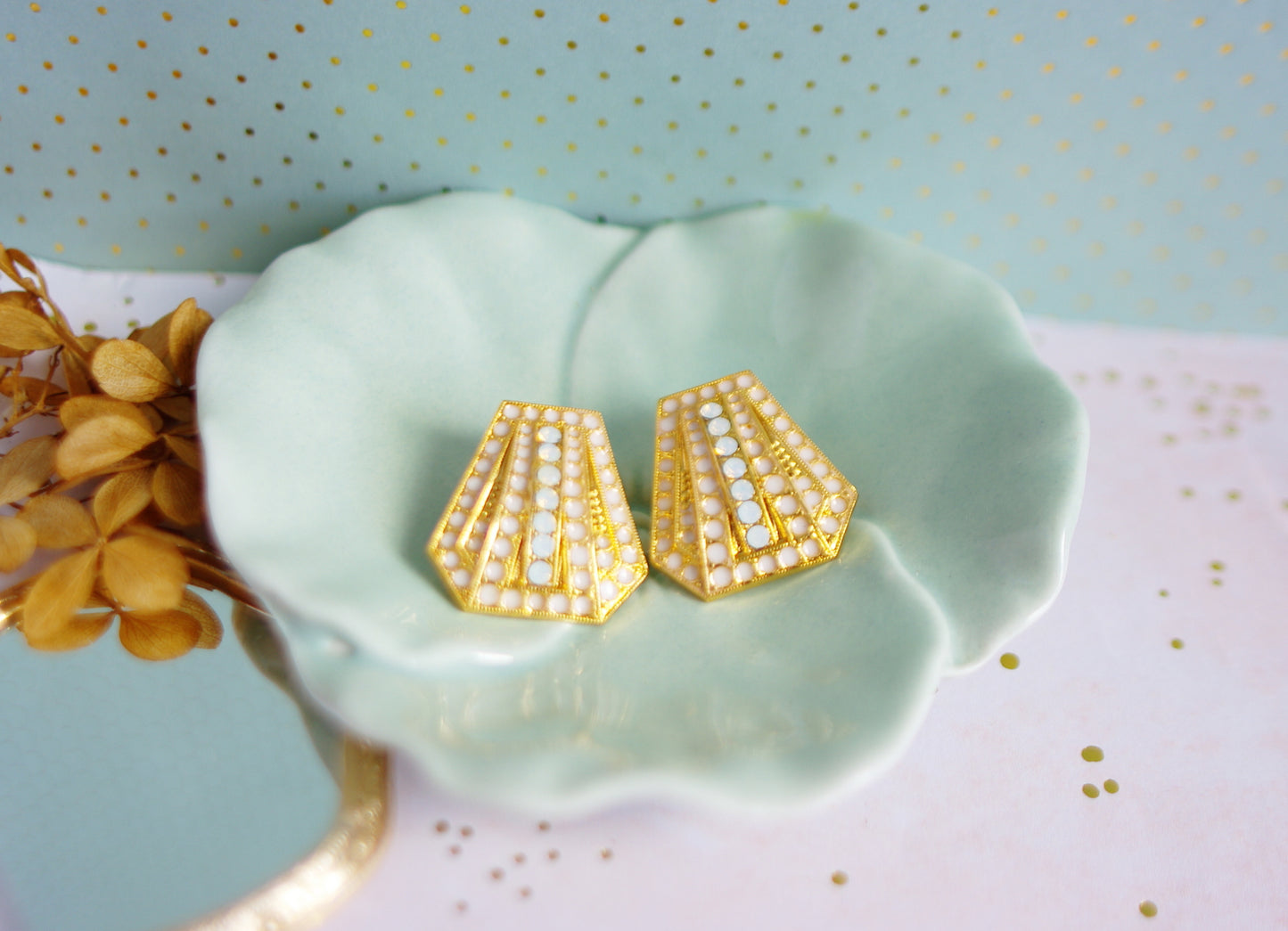 boucles d'oreilles Rosa