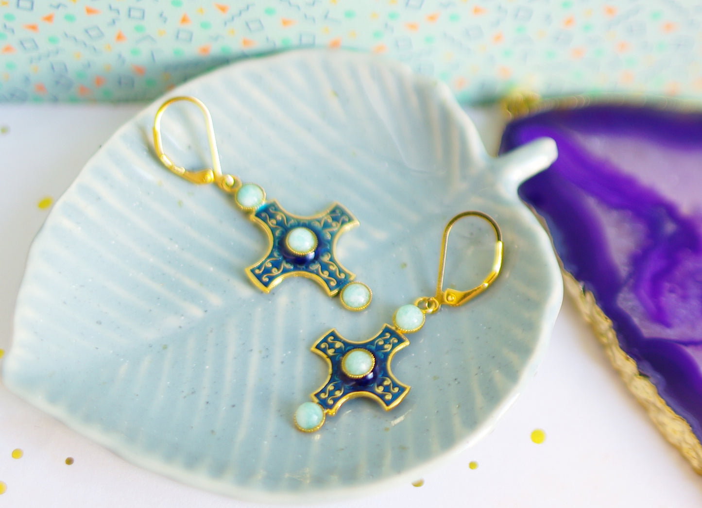 boucles d'oreilles sanctuaire