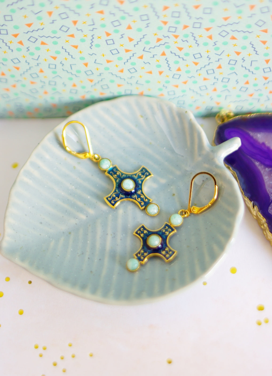 boucles d'oreilles sanctuaire