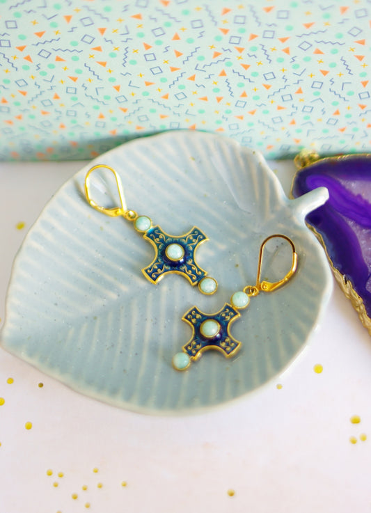 boucles d'oreilles sanctuaire