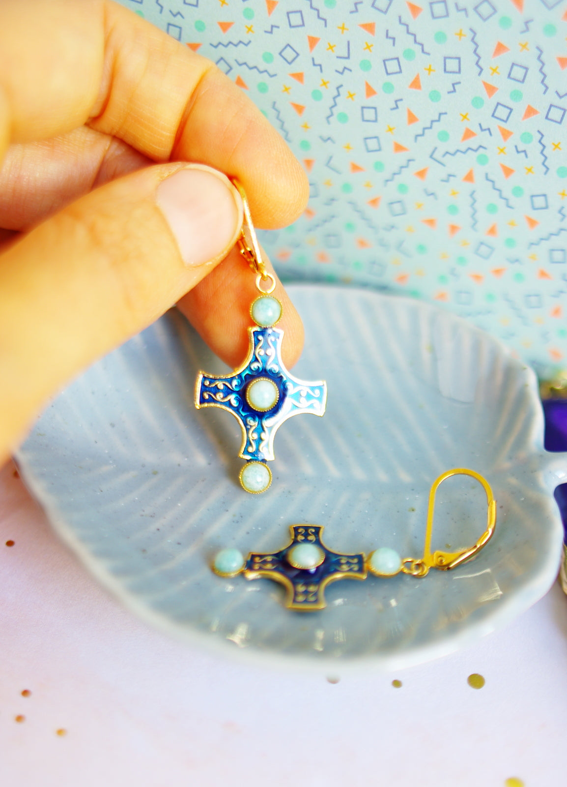 boucles d'oreilles sanctuaire