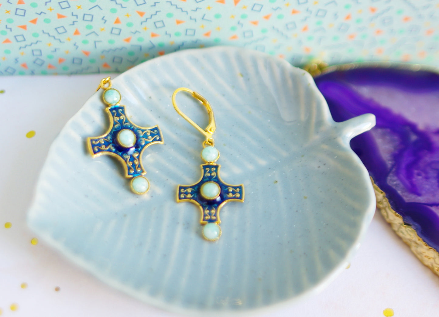 boucles d'oreilles sanctuaire