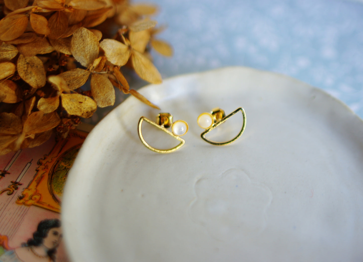 boucles d'oreilles Juno