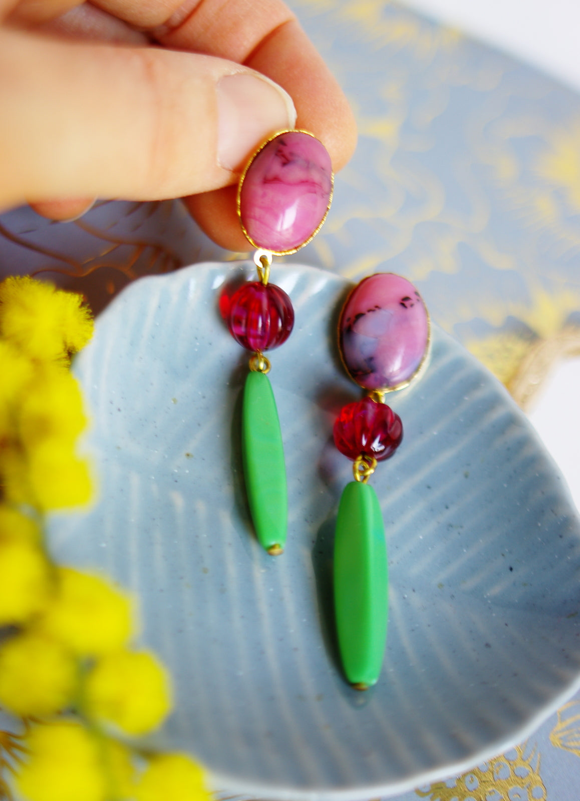 boucles d'oreilles Marius