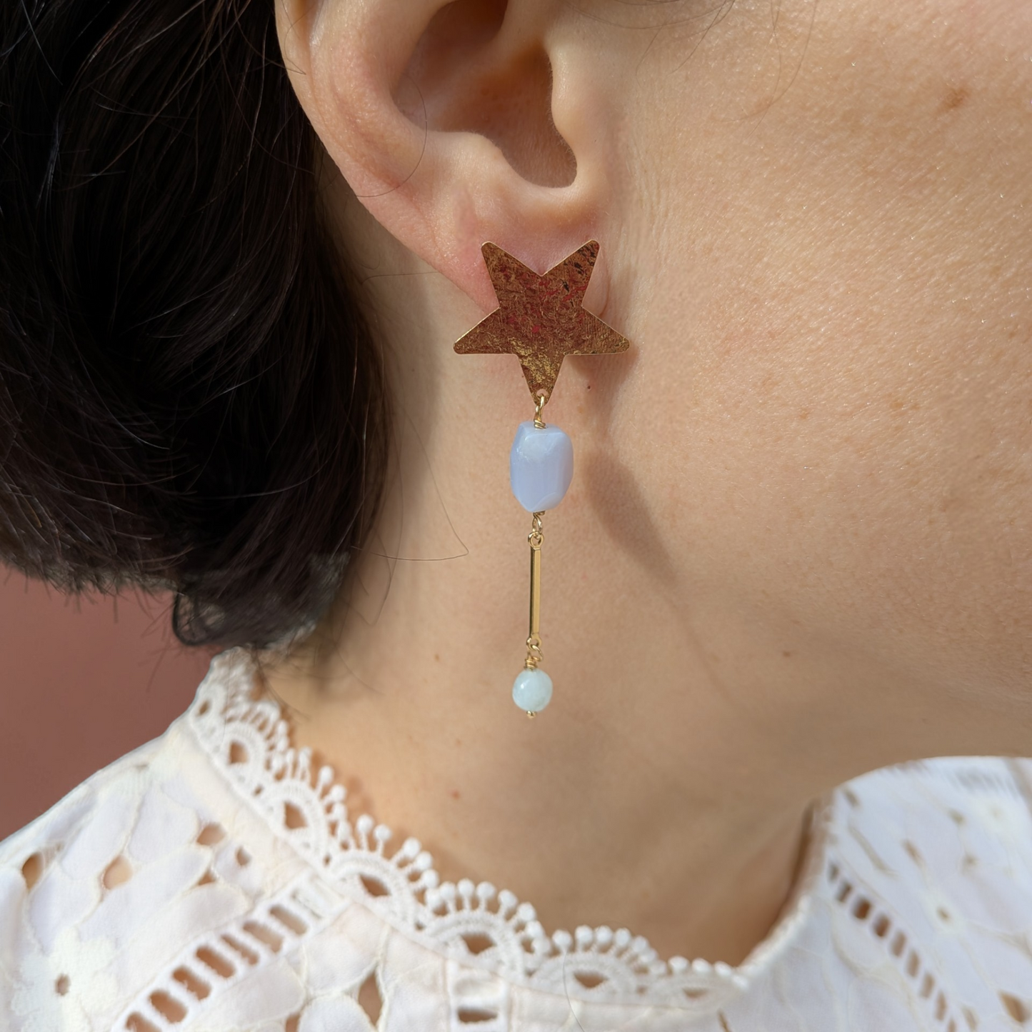 Boucles d’oreilles Ma Bonne Étoile