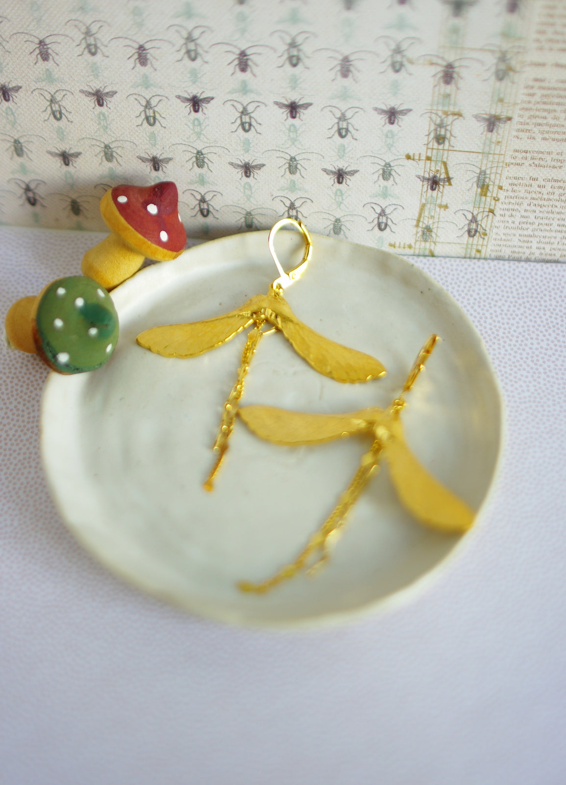 boucles d'oreilles automne