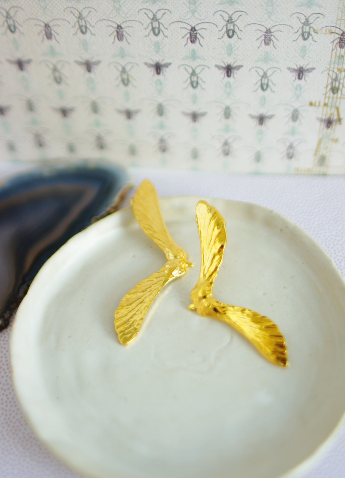 boucles d'oreilles automne