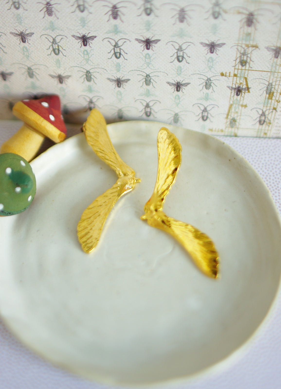 boucles d'oreilles automne