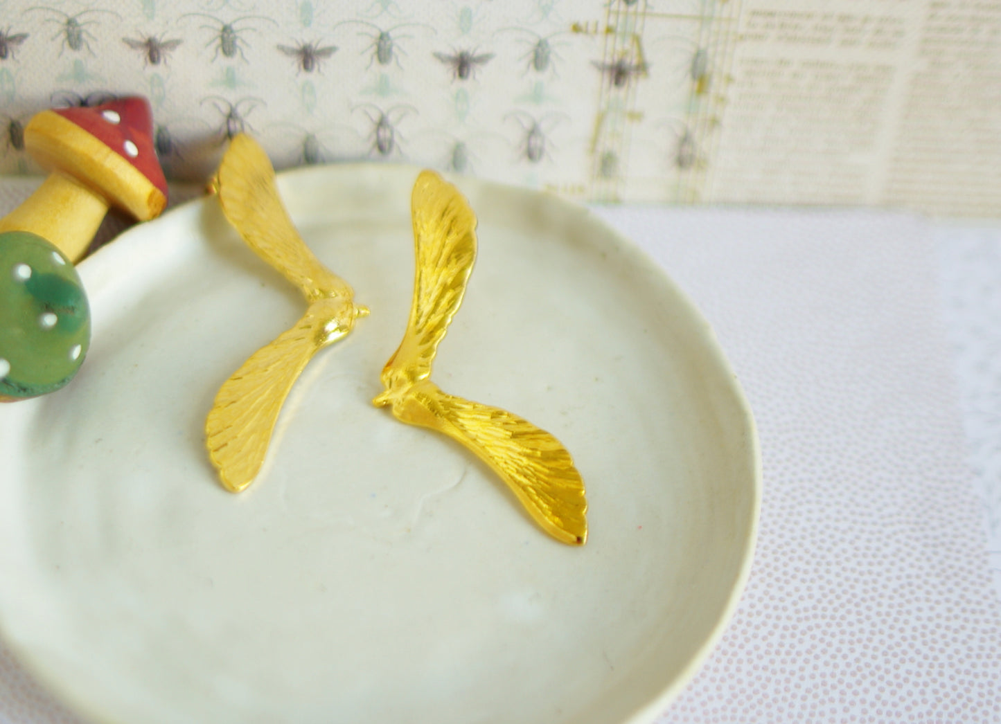 boucles d'oreilles automne