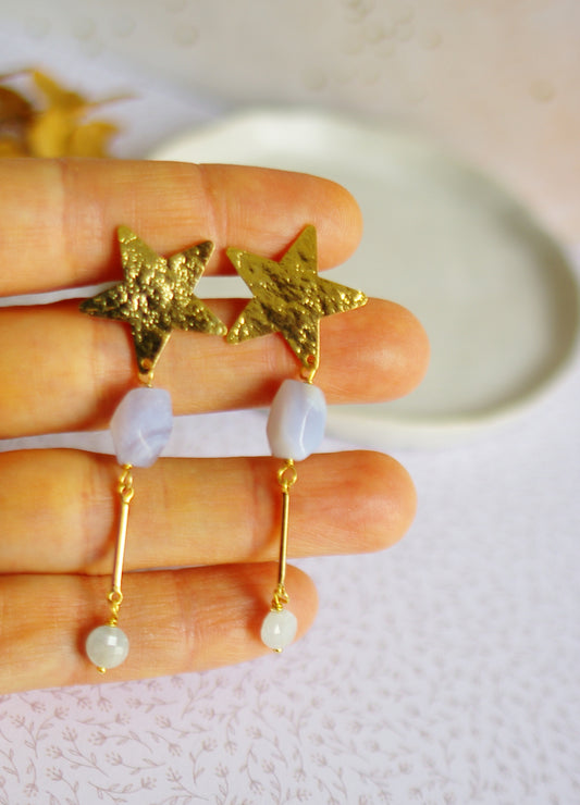 Boucles d’oreilles Ma Bonne Étoile