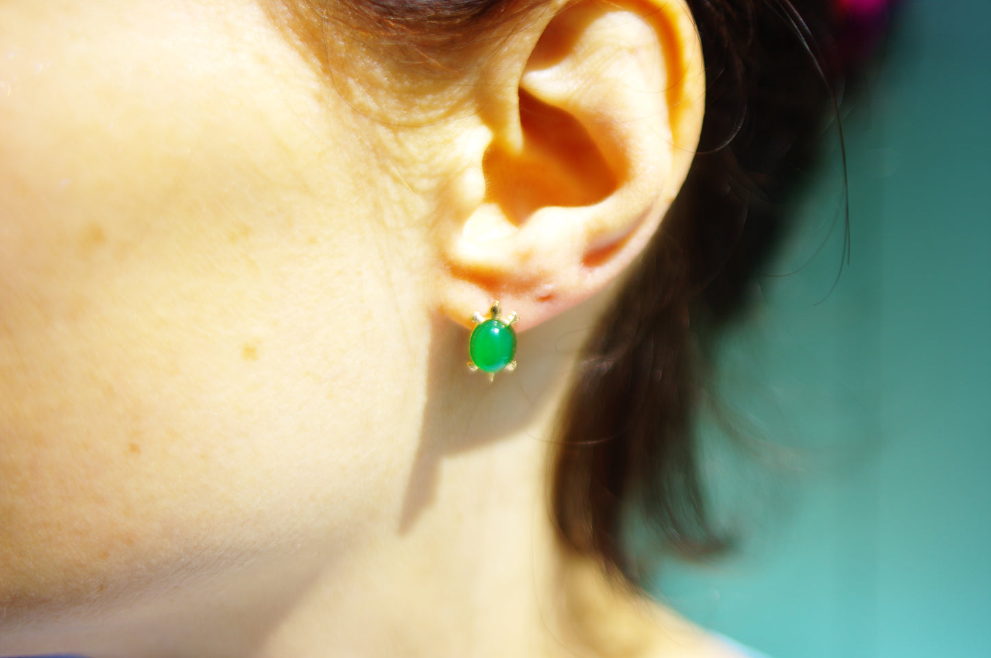 boucles d'oreilles tortues