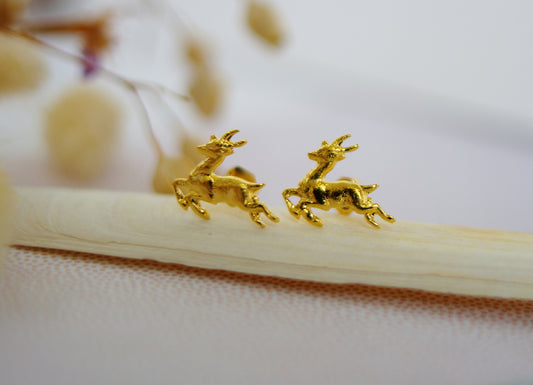 boucles d'oreilles cerfs