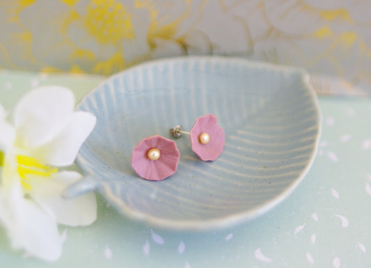 boucles d'oreilles corolles