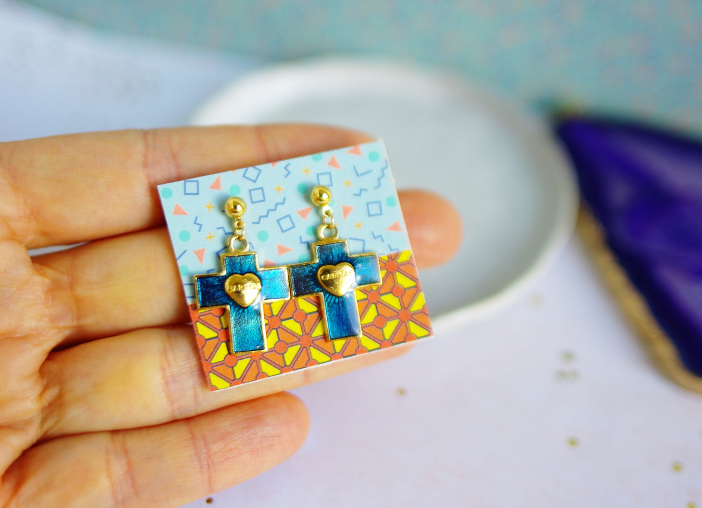 boucles d'oreilles sanctuaire