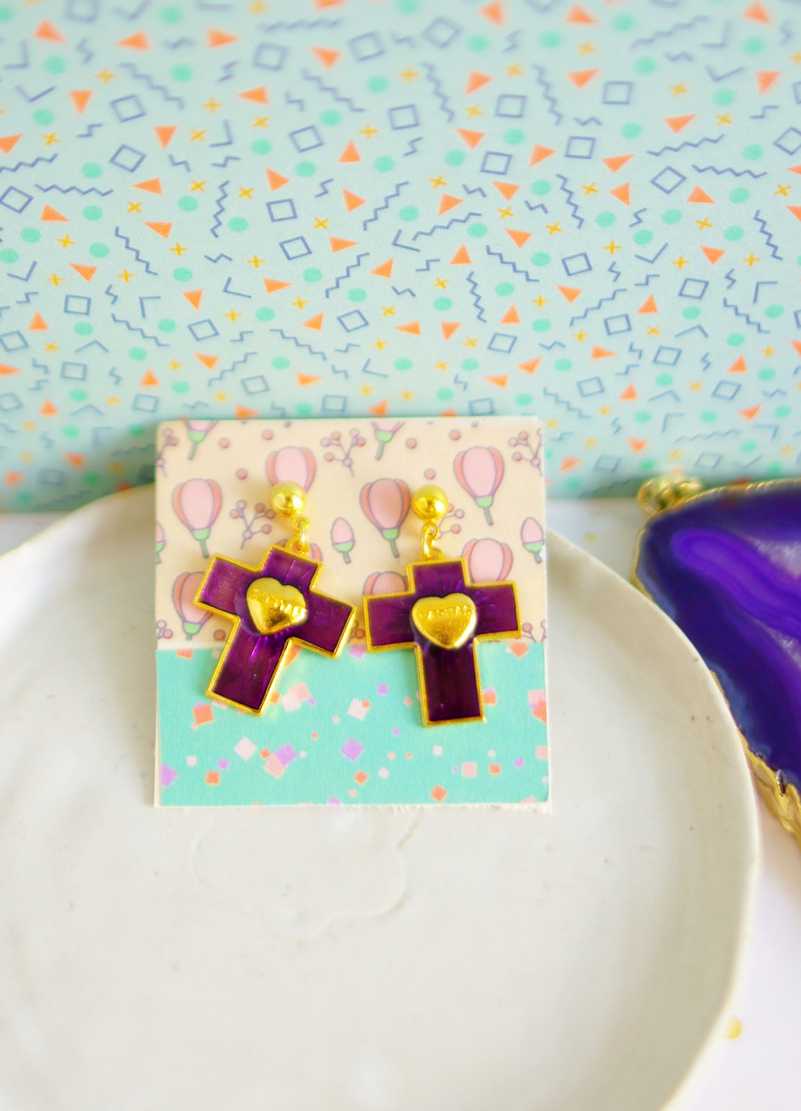 boucles d'oreilles sanctuaire